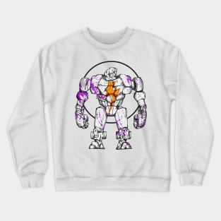 Mech Suit Pug Crewneck Sweatshirt